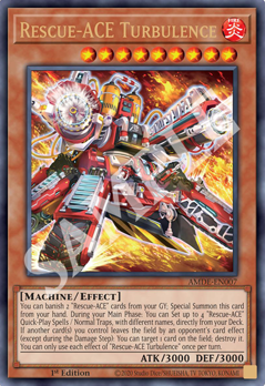 Novi Yu-Gi-Oh! proizvod: Amazing Defenders Rescue-ACE Turbulence