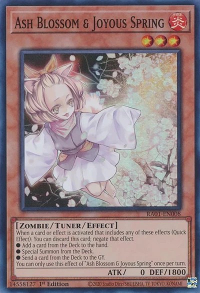 Karta Ash Blossom & Joyous Spring – Effect monster