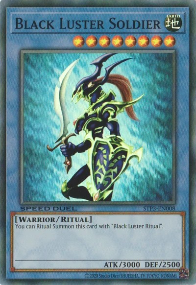 Karta Black Luster Soldier – Ritual monster