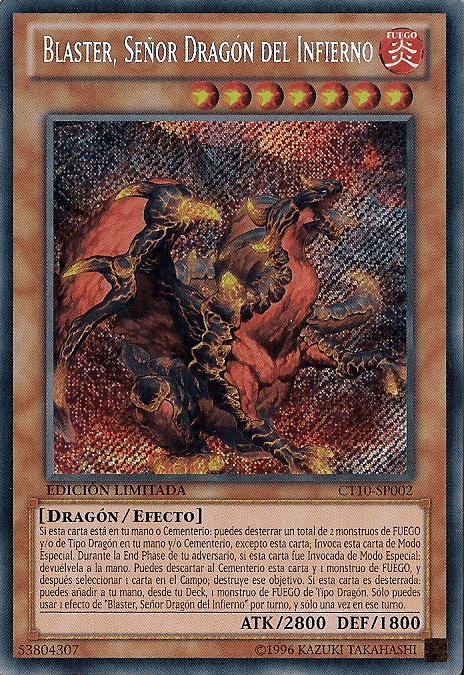 Blaster seor dragn del infierno