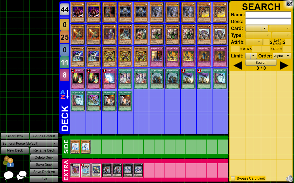 Six Samurai Deck