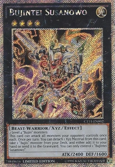 Bujintei Susanowo (CT11) kao Platinum Secret Rare v1