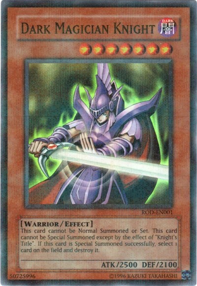 Dark Magician Knight (ROD) kao Super Parallel Rare v1