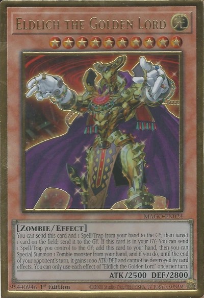 Eldlich the Golden Lord (MAGO) kao Premium Gold Rare