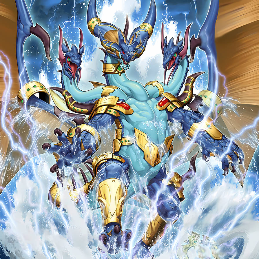 Poseidra Abyss, the Atlantean Dragon Deity