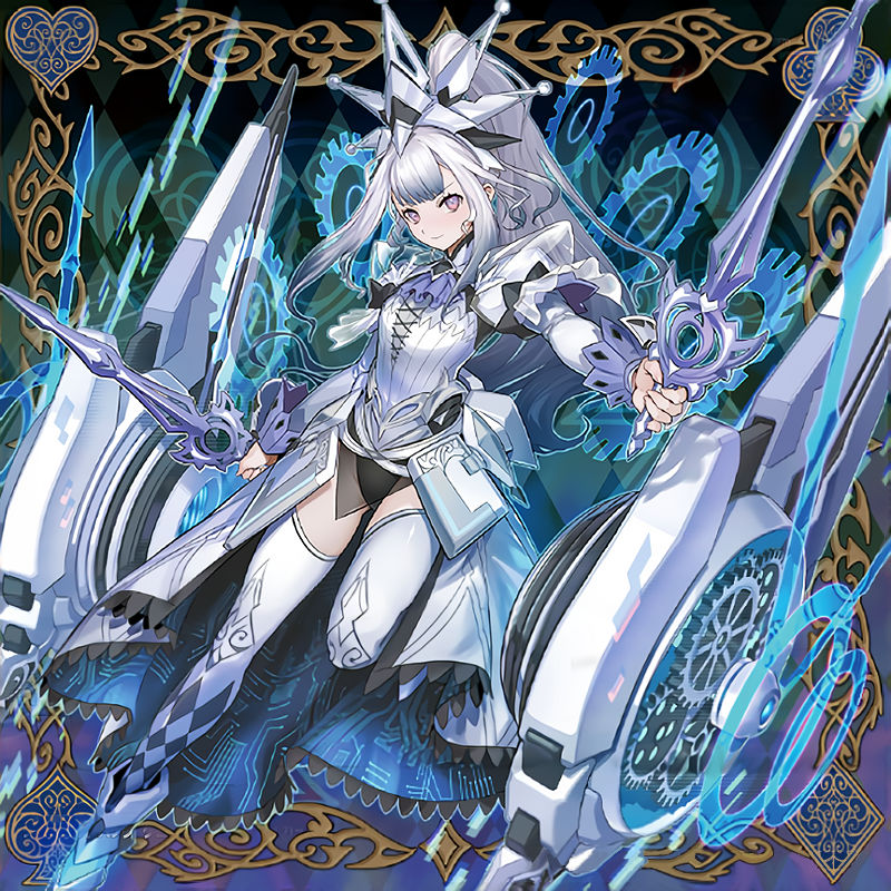 M∀LICE <Queen> White Binder