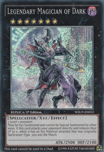 Legendary Magician of Dark (WSUP) kao Prismatic Secret Rare v3