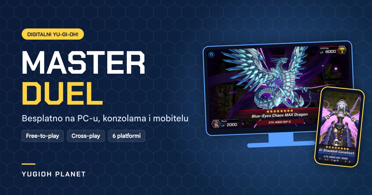 Master Duel – besplatni Yu-Gi-Oh! za PC, konzole i mobitel