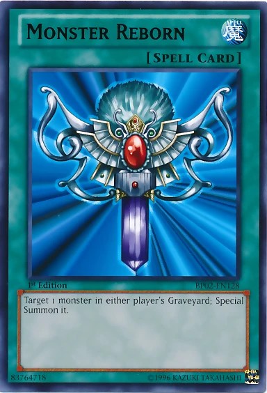Karta Monster Reborn – Normal spell karta