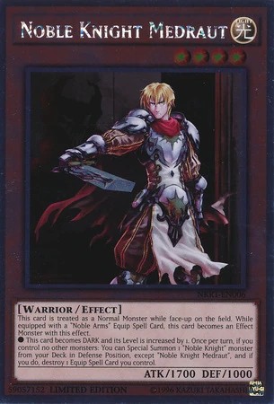 Noble Knight Medraut (NKRT) kao Platinum Rare