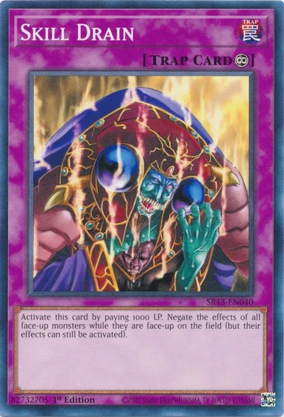 Karta Skill Drain – Continuous trap karta