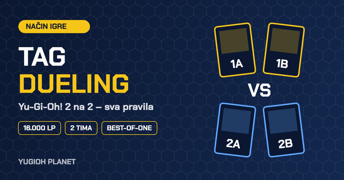 Tag Dueling – Yu-Gi-Oh! 2 na 2, pravila za dva tima